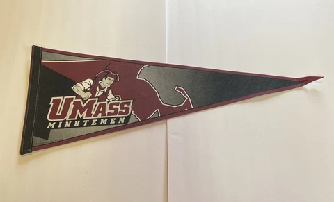 UMASS Minutemen 12x30 Vintage Felt Pennant WinCraft Cover