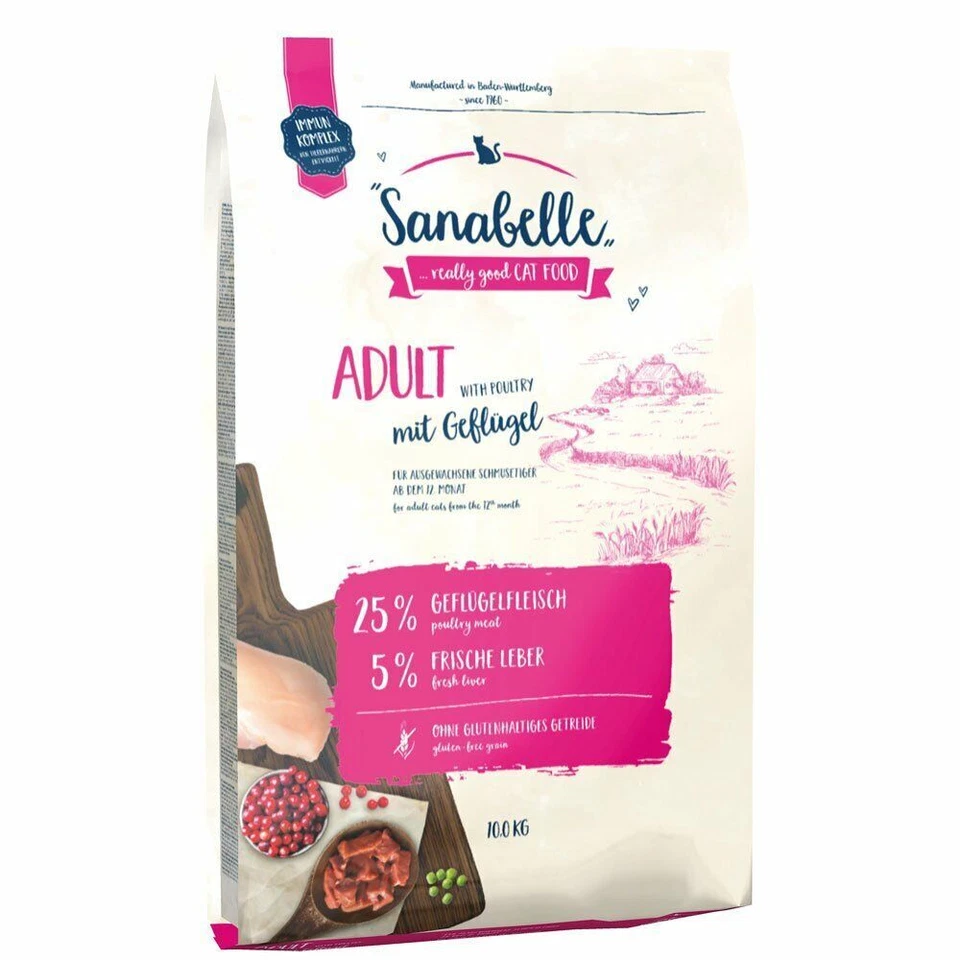 Sanabelle 10kg Adult Katzenfutter