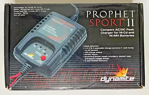 Dynamite Prophet Sport II Compact AC DC Charger Ni-Cd Ni-MH DYN4077 - Picture 1 of 4