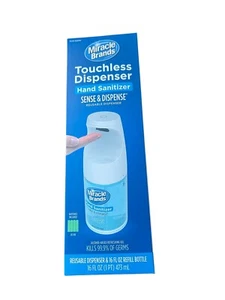 Miracle Brands - Touchless Hand Sanitizer Dispenser (Reusable Dispenser) - Picture 1 of 3