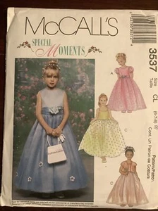 Nuevo McCALL'S Special Moments Niños Niñas Patrón de Vestido 3537 Talla 6-8 - Imagen 1 de 4