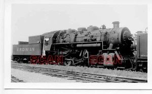 1D173 RP 1956 FERROCARRIL VIRGINIANO 0-8-0 LOCO #250 NORFOLK VA - Imagen 1 de 1