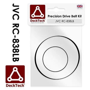 Correas de repuesto DeckTech™ para reproductor de cassette JVC RC-838LB RC838LB RC 838LB - Imagen 1 de 3