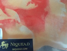 NIQUEAD WOMEN'S FLORAL SOFT SCARF SHAWL ITALY NEW With Tags