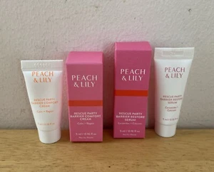 Peach & Lily Rescue Party Barrier Restore & Comfort Cream 0.16oz Ea - Picture 1 of 5