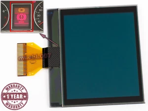 NEW INSTRUMENT SCREEN FOR AUDI A4 B6 B7 FIS/MFA COMBINED SPEEDOMETER - Picture 1 of 3