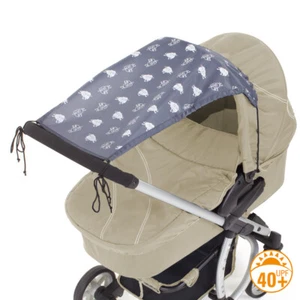 Diago Universal Pram Buggy Sunshade Awning UV50+ Sunshine Sheep Grey BNIB - Picture 1 of 5