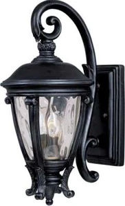Maxim Lighting 41424WGBK Camden VX 2-Light 19" Outdoor Wall Light in Black - Picture 1 of 2