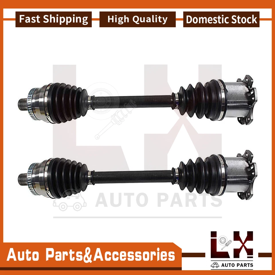 2X Eje CV GSP Par Delantero se adapta a AUDI A4 02-09 Transmisión Automática FWD_LX Foto 1 de 4