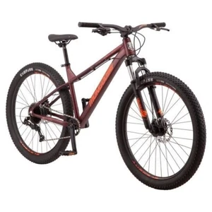 27.5'' Mongoose Mountain Bike,7 Speed Pro Rush Derailleur 2.6-inch Wide Tires - Picture 1 of 7