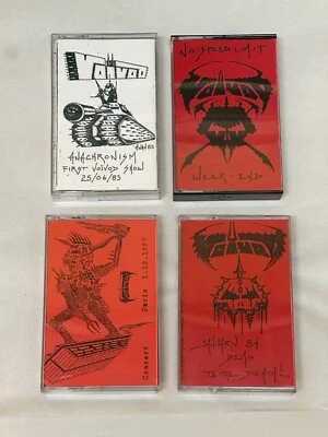 Voivod - LOT of 4 Demo Cassette Tapes 1983-1987 - Image 1 of 4