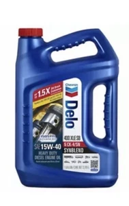 Chevron Delo 400 SDE SAE 15W-40, 1 Gallon, Heavy Duty Diesel Engine Oil-3pk/case - Picture 1 of 3