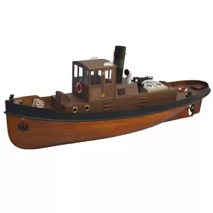 Tony Ray The Weaver Navigator 1930s Steam Tug RC Modelo Barco Kit + Paquete Eléctrico - Imagen 1 de 11