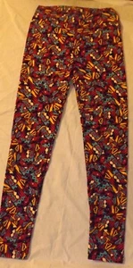 NEU LULAROE bunte abstrakte Leggings Größe Betriebssystem - Bild 1 von 2