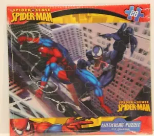 Spider-Man and Marvel Heroes 3D Lenticcular Puzzle (Kids-28 Pieces) - Picture 1 of 4
