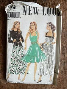 Simplicity New Look Pattern #6058 Misses Dresses & Jacket Sizes 6-16 UNCUT - Picture 1 of 2