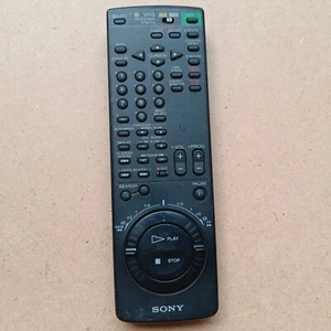 Sony Control Remoto RMTV145A Genuino TV VTR VHS Video Audio Seguimiento Cursor Usado #395 - Imagen 1 de 3