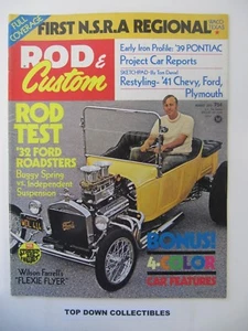 Rod & Custom Magazine   August 1972    1939 Ponriac De Luxe Six, Mark Heinfeld's - Picture 1 of 3