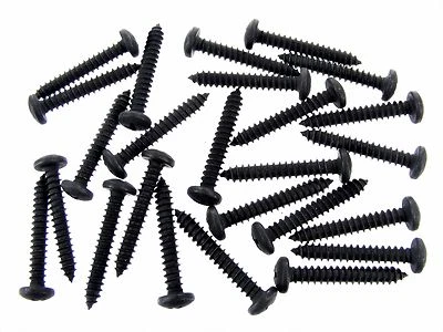 MERCURY Black Interior Trim Screws- #10 x 1-1/4" Long Pan Head- 25 screws- #262 - Image 1 of 4