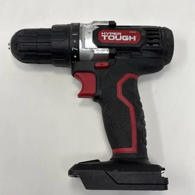Hyper Tough 20V Cordless Drill Driver Kit aq76018g Bare Tool Only Works Great - Image 1 of 4
