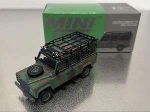 Land Rover Defender 110 Camouflage Mini GT Unboxed Product #PFKM0L - Picture 1 of 5