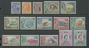 Cypruc QEII 1955 set mint o.g. hinged - Picture 1 of 1
