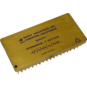 Atenuador de pasos DA0617/B1 DAICO 0,5/1/2/4/8/16/32DB - Imagen 1 de 2