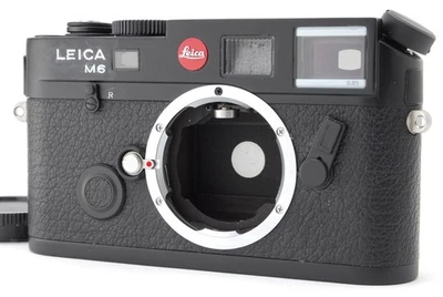 *CLA'D COMO NUEVO* Leica M6 0,85 TTL telémetro negro 35 mm cuerpo de cámara fotográfica #JAPÓN Foto 1 de 4