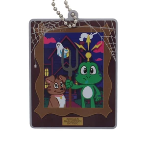 Signal's Halloween Gothic Cache Buddy Travel Tag Official Geocaching Trackable - Picture 1 of 2