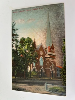 Catholic Church Aiken South Carolina SC Postcard - Image 1 of 2