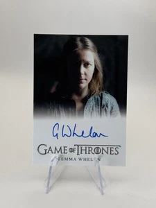 2022 Game Of Thrones Gemma Whelan As Yara Greyjoy Auto BJTG Autograph Card - Picture 1 of 2
