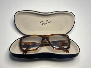 Ray Ban RB5487 Nomad Wayfarer 2144 Brown Square Eyeglasses 54-17 140 Frame Only - Picture 1 of 11