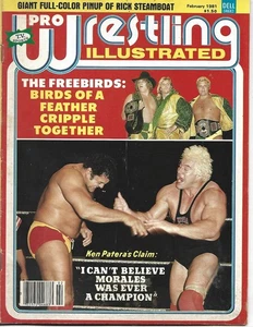 FEBRUARY 1981 PRO WRESTLING ILLUSTRATED MAGAZINE FREEBIRDS PATERA PEDRO MORALES - Picture 1 of 1