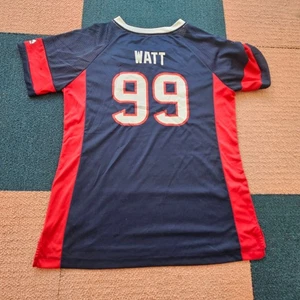 Houston Texans JJ Watt Trikot #99 Navy Rot Damen XL NFL Football Majestic Y7a - Bild 1 von 13