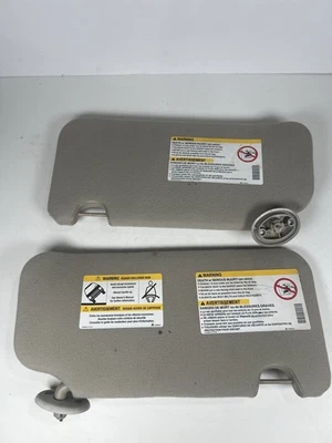 Juego de parasoles lado izquierdo derecho Saturn Vue 2002-2007 par de tela Foto 1 de 4