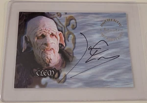 2002 BUFFY VAMPIRE SLAYER Clem JAMES C. LEARY Authentic AUTOGRAPH CARD A34 Auto - Picture 1 of 5