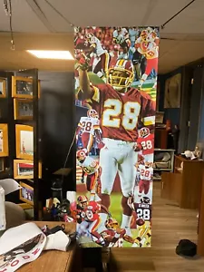 SALE Darrell Green 44x15apx Washington Redskins Football Vinyl POSTER Druck Kunst - Bild 1 von 5