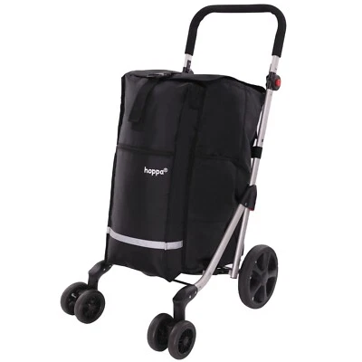 Shopping Trolley 6-Wheel Expandable Lightweight 74L Hard-Wearing, Large Capacity - Image 1 of 4