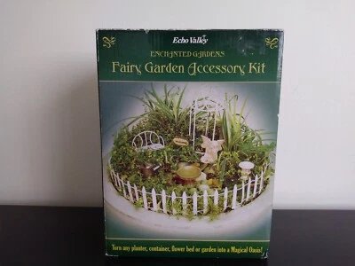 Jardines Encantados 7 Piezas Hadas Ángel Jardín Kit de Accesorios Añadir Plantas/Plantadora Foto 1 de 4
