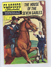 Classics Illustrated #38 Gilberton,The House of the Seven Gables, BRITISH EDTION