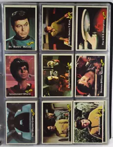 Juego completo de troncos de capitán Topps Star Trek 1976 (88) + todas las pegatinas 071824MGL - Imagen 1 de 5