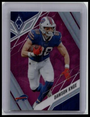 2022 Panini Phoenix #3 Dawson Knox Pink #/199 - Image 1 of 2