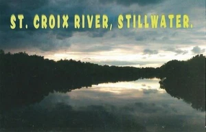 Postcard MN Minnesota Stillwater St Croix River Washington County MINT Unused - Picture 1 of 1