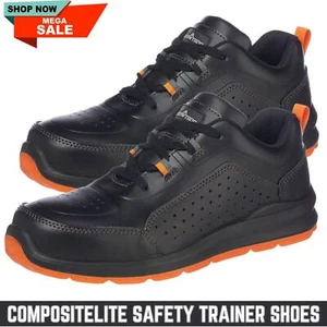Portwest S1P Compositelite Leder Sicherheit Arbeitstrainer Schuhe Baustiefel - Bild 1 von 19
