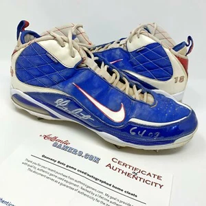 2009 Giovanni Soto Chicago Cubs Player Exclusive Cleats Autographed Game Worn PE - Bild 1 von 10