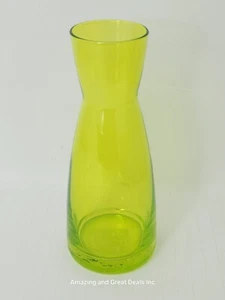 Bormioli Rocco Ypsilon Lime Green Glass Jug 18.5 Ounce - Picture 1 of 8