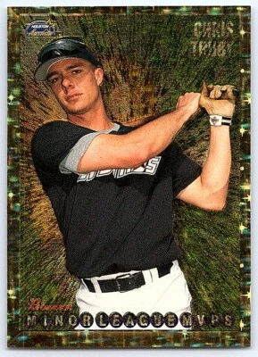 1995 Bowman Gold Foil Chris Truby Rookie Houston Astros #232 - Image 1 of 2