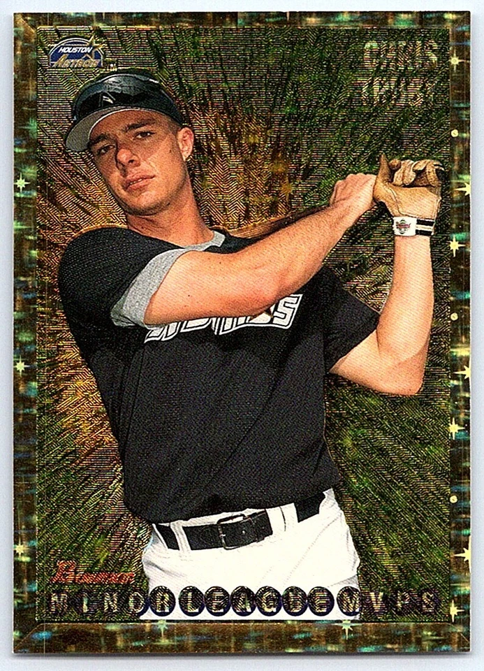 1995 Bowman Gold Foil Chris Truby Rookie Houston Astros #232 - Image 1 of 2
