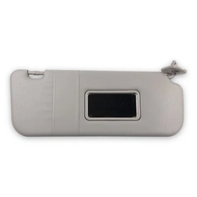 Toyota Corolla/Matrix 2003-2008 pasajero lado derecho parasol vinilo gris Foto 1 de 4