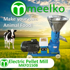 PELLET MILL 4KW ELECTRIC ENGINE USA Stock (6mm Cow) - MKFD150B - Picture 1 of 8